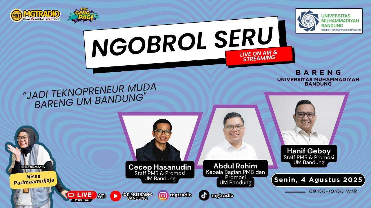 SIMAK INI KALAU KAMU MAU KULIAH KEKINIAN! #NGOBROLSERU #NEWGENGPAGI #4YOU4EVER