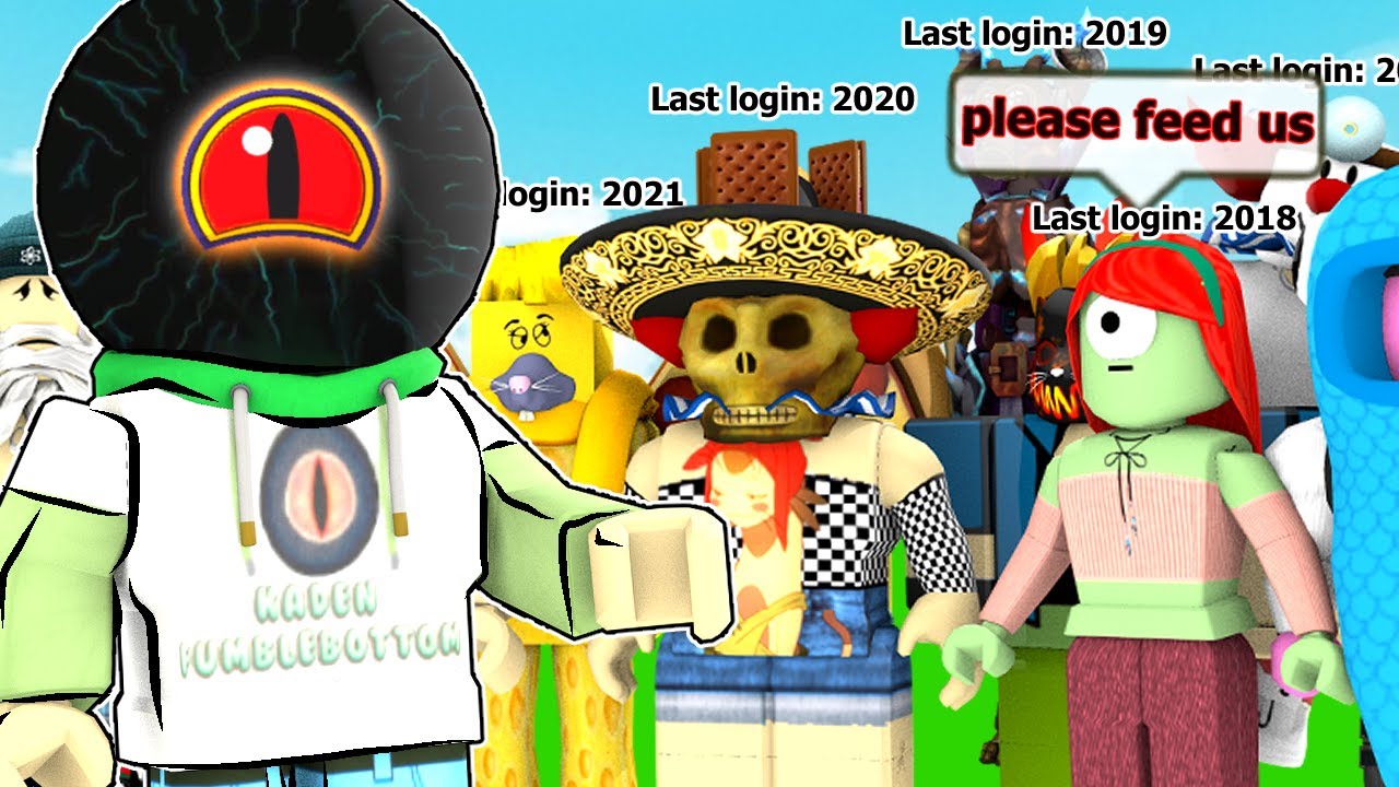 I logged into my ABANDONED ROBLOX ACCOUNTS