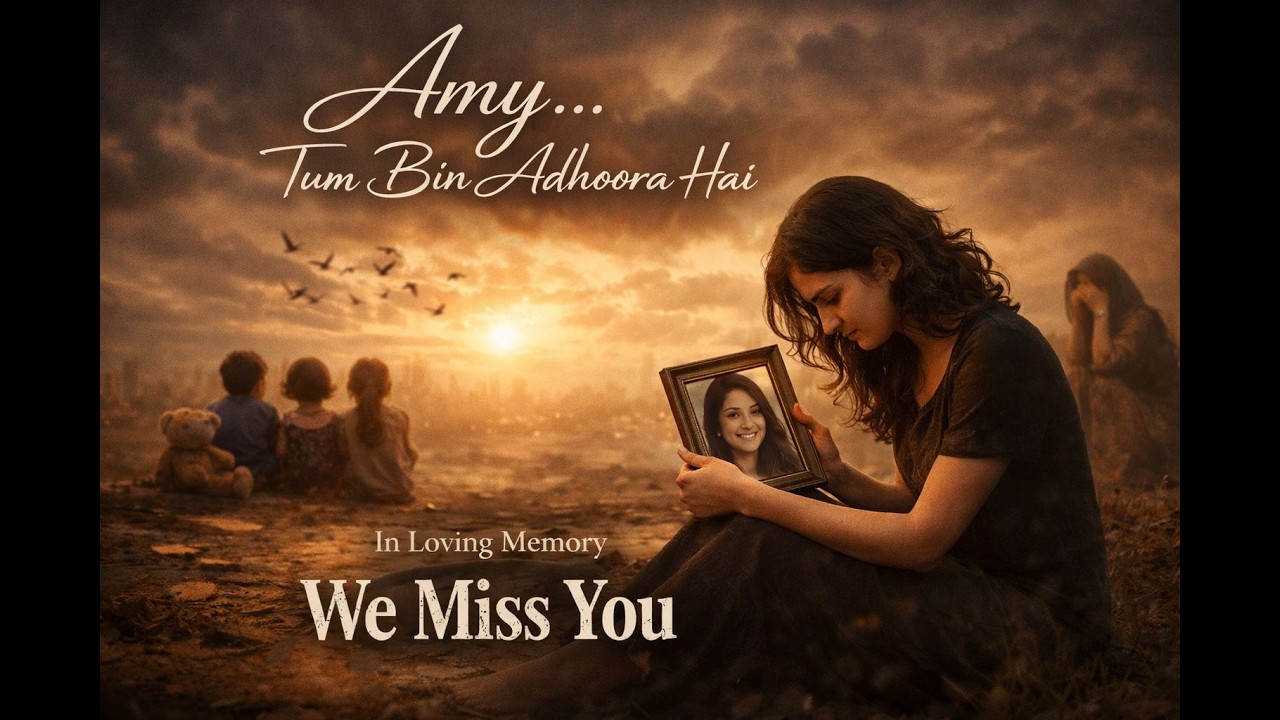 Aasmaan Jhuk Gaya – A Sister’s Tribute to Her Late Sister | Emotional Urdu Song 2026