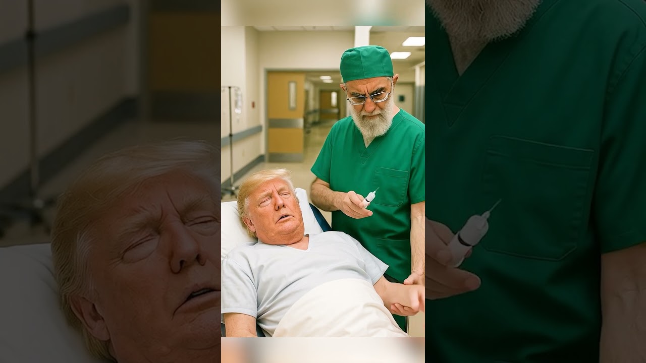 Khamenei is treating Trump 🤣🤣 World Leaders Funny #ai  #aishorts  #trump  #khamenei
