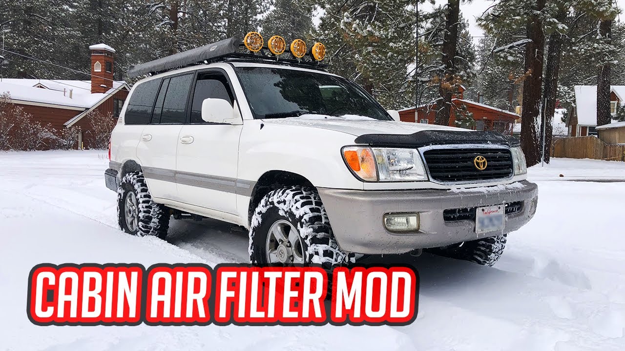Добавление салонного фильтра на Land Cruiser 100 серии (Lexus LX470)