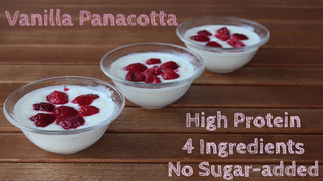 Fit Vanilla Panacotta Recipe (Raw Egg Warning!)