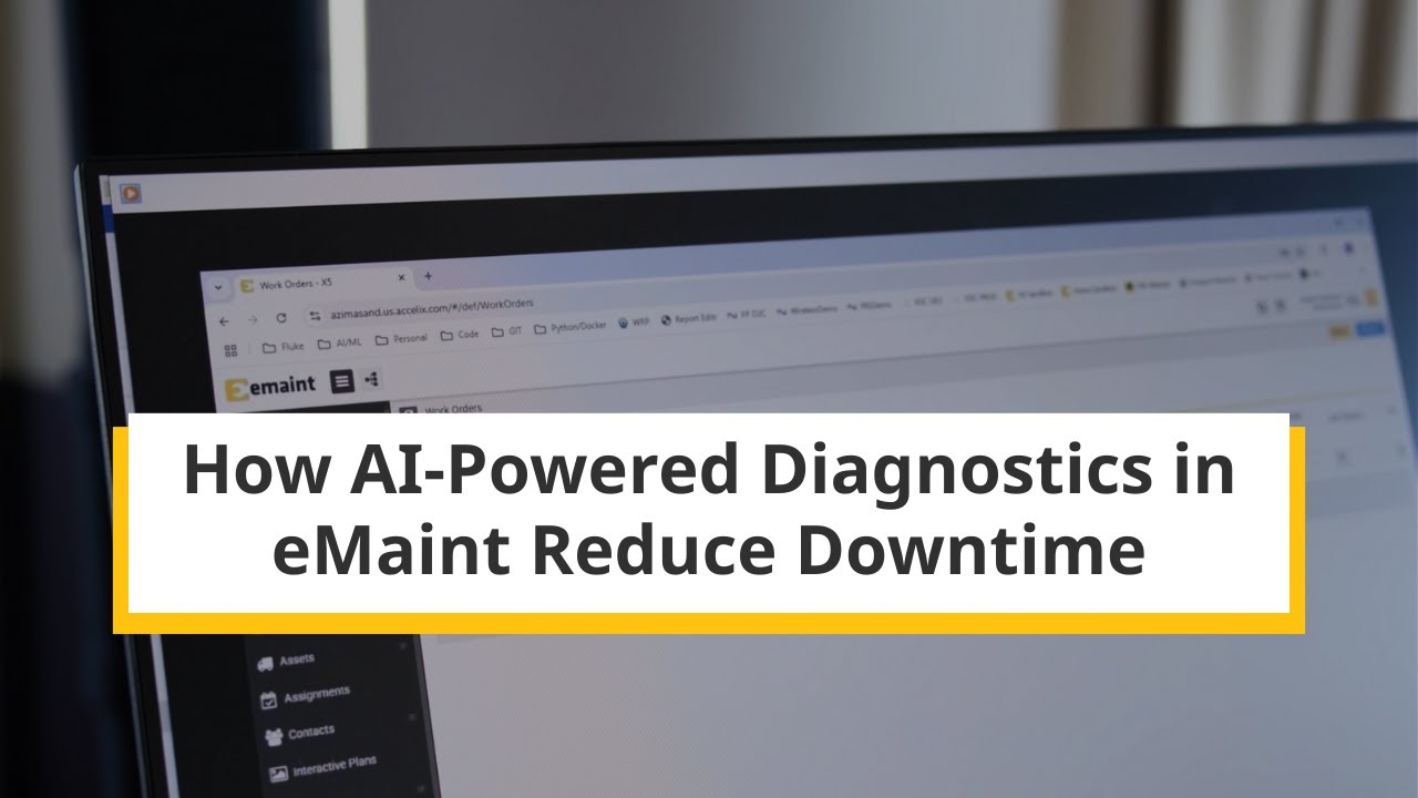 How AI-Powered Diagnostics in eMaint Reduce Downtime