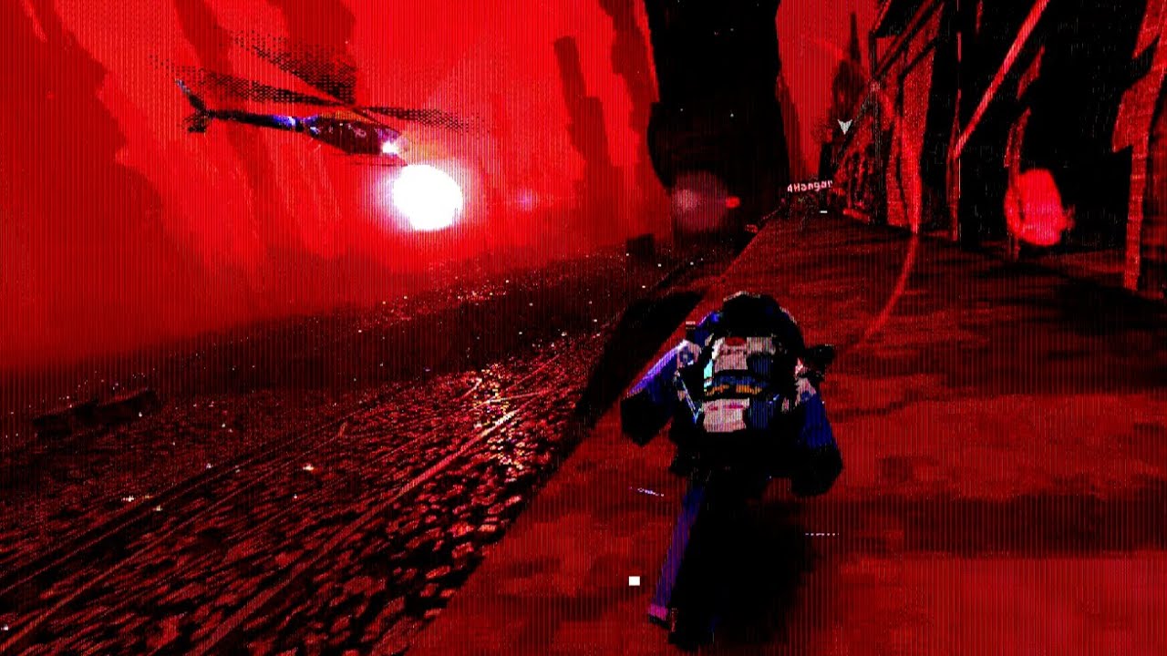 Airframe Ultra Closed Beta 4 - Estate race, with CRT Filter