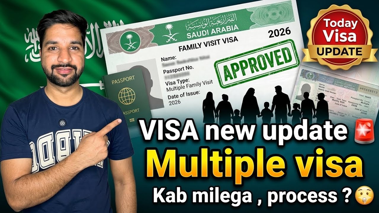90 days visa Saudi Arabia , Multiple visa umrah visa family visa update | Family visa update today