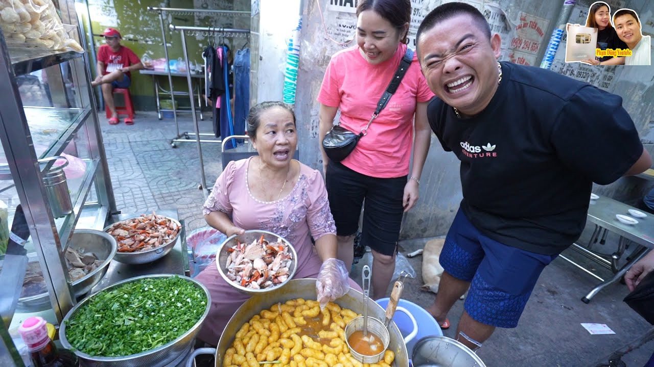 Ăn Bánh Canh Cua 500k cùng Vợ chồng Anh Hải Sapa TV ở Sài Gòn