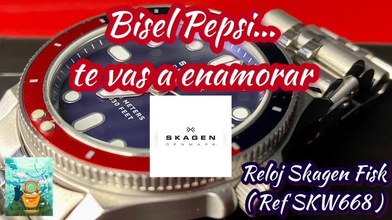 Skagen Fisk (un Pepsi en tu colección)… 😎👊🏽 🌊 🌊