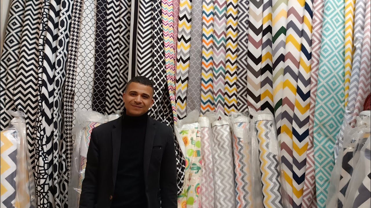 الجديد من قماش ايكيا و تنجيد و ستائر رمضان عند هاني القماش