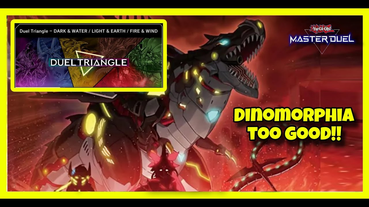 DINOMORPHIA DESTROYS DUEL TRIANGLE EVENT!!! [Yu-Gi-Oh! Master Duel]