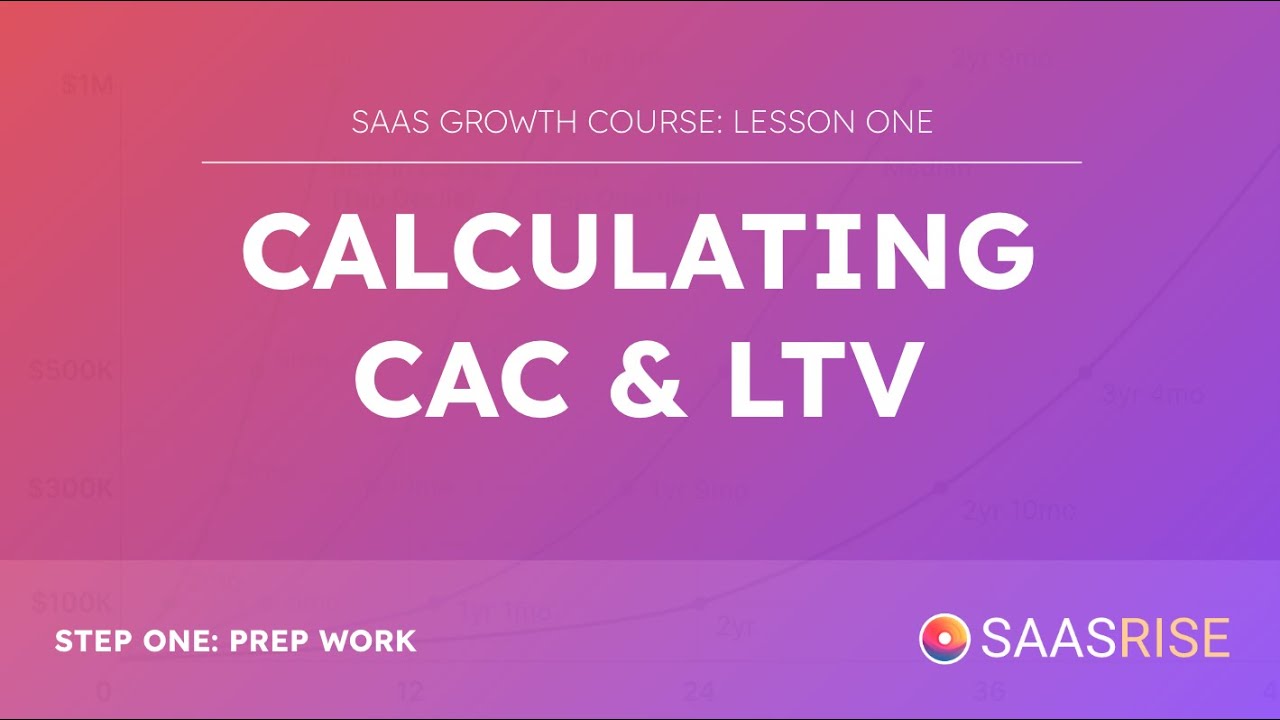 The SaaS Growth Course - Calculating Your CAC & LTV And Full Unit Economics (Lesson 1)