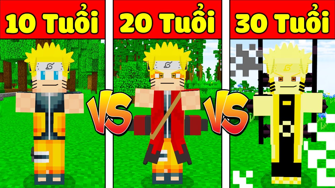 JAYGRAY THỬ THÁCH TRIỆU HỒI NARUTO CỬU VĨ CỰC NGẦU TRONG MINECRAFT*TROLL BẠN BÈ BẰNG SỨC MẠNH NARUTO