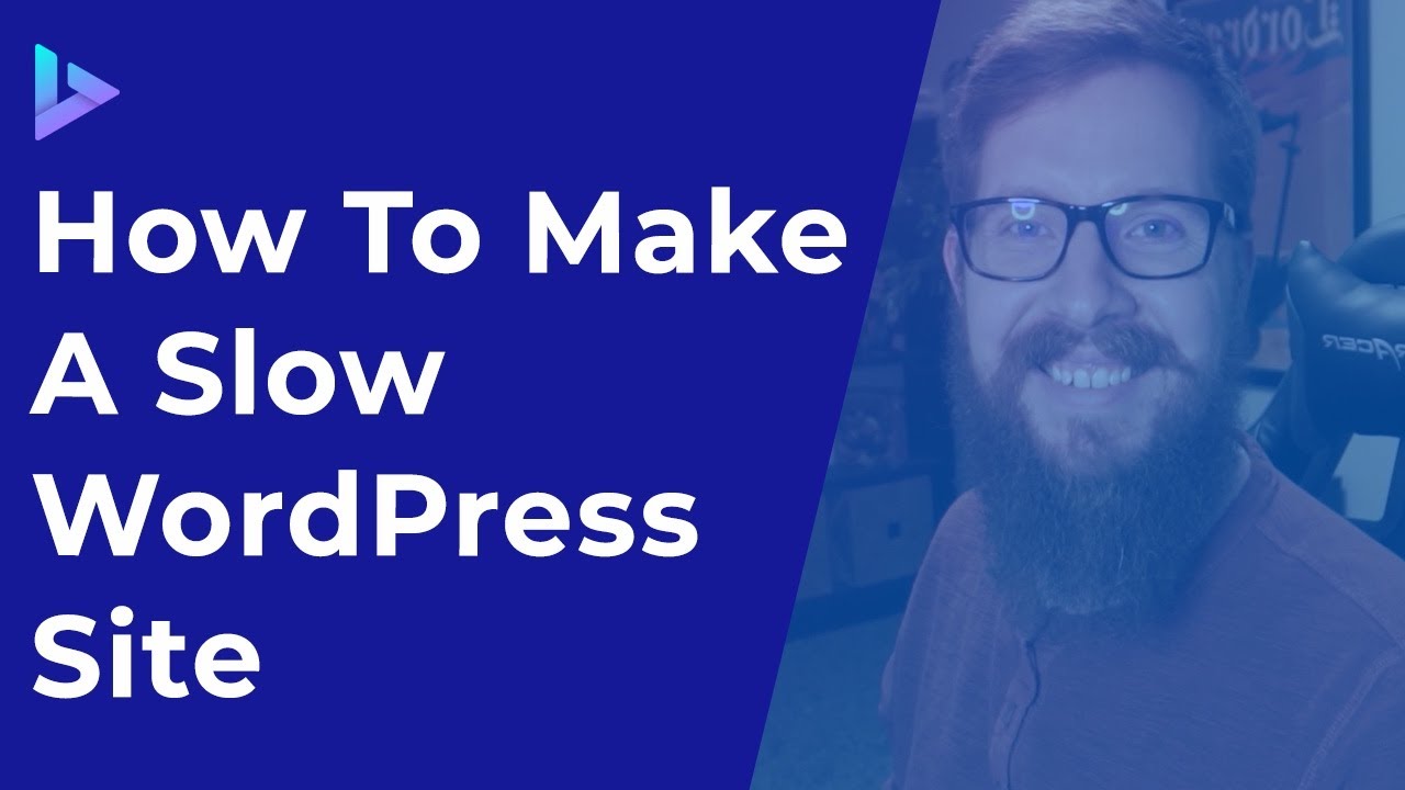 How To Make A SLOW WordPress Site