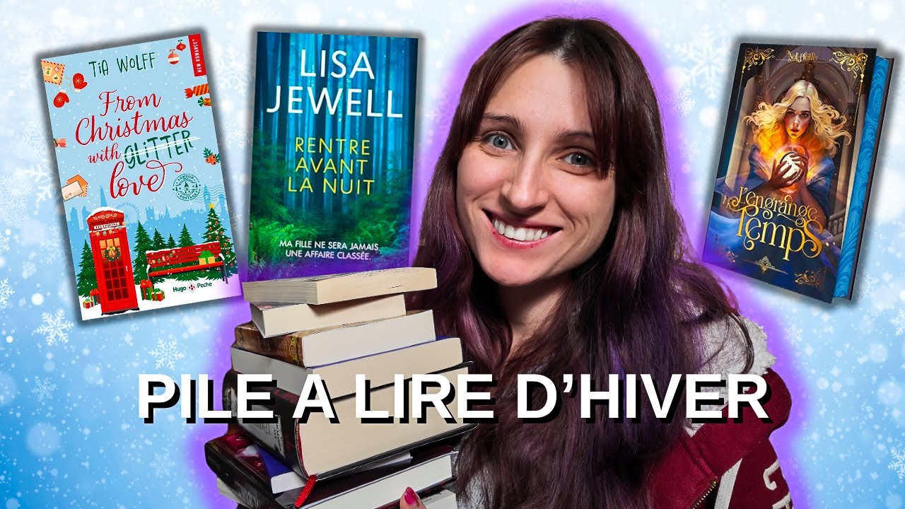 Cette PILE A LIRE HIVERNALE n'a aucun sens (romance de noël, thriller, vampire, etc...)