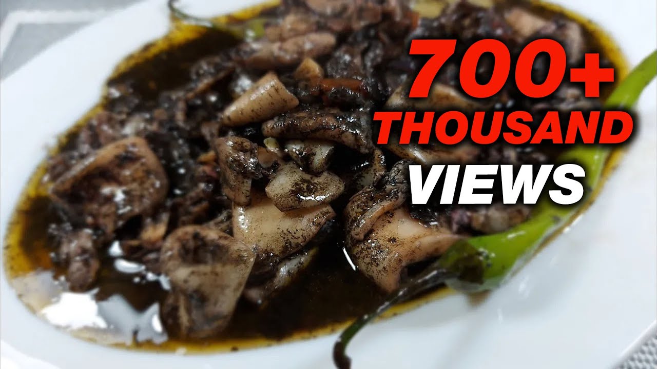 SIKRETO SA MALAMBOT NA ADOBONG PUSIT ! Sobrang Sarap at Malambot ! Sauce Palang Ulam na!