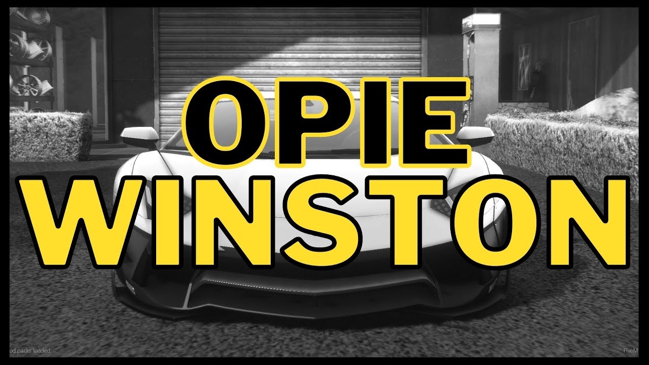 GTA 5 Roleplay - OPIE WINSTON by Hayley Tee | RedlineRP