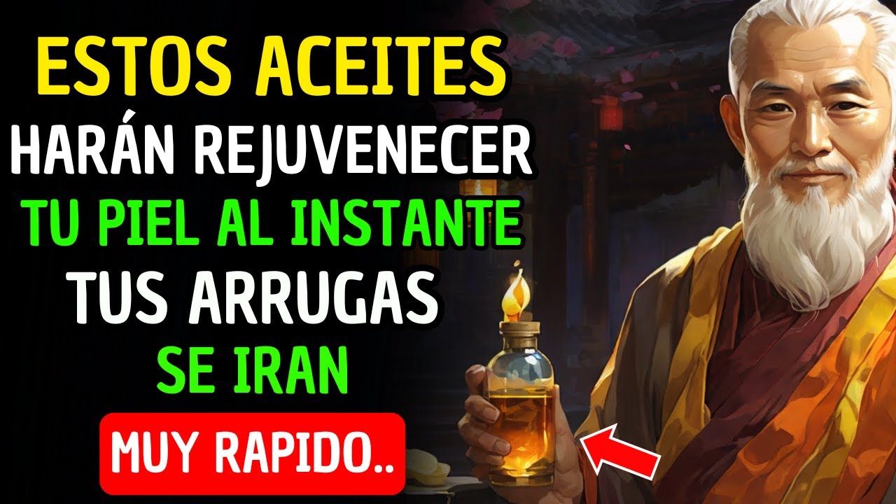 3 Aceites M&aacute;gicos Que REJUVENECEN Tu PIEL En Tan Solo 1 Semana - Sabidur&iacute;a Budista/Zen