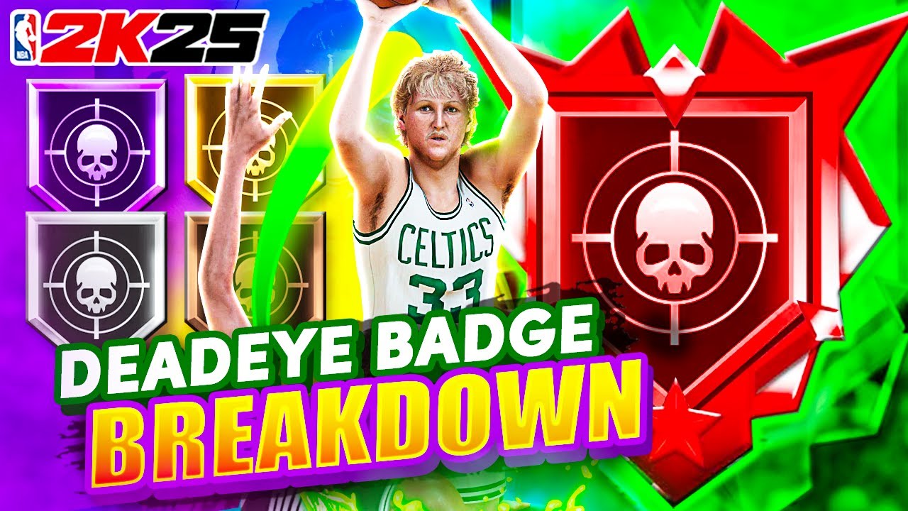 Deadeye Badge Breakdown! What tier do you need this badge on your Guard Build in NBA 2K25?