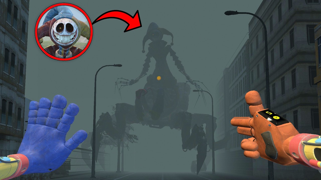 I Found PROTOTYPE FROM POPPY PLAYTIME 5 IN THE STRANGE PLACE IN HARTSEER CITY | Garry's Mod