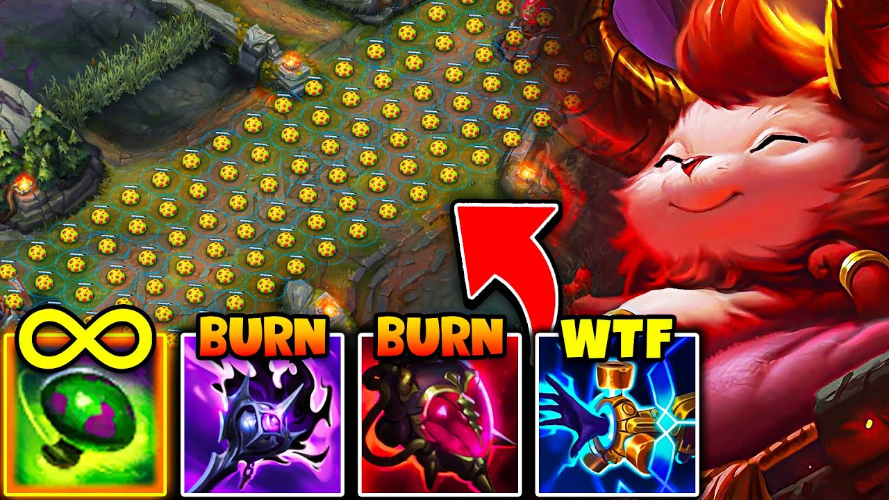 In this Teemo video I spend the whole game placing Shrooms... (200 ULTIMATE HASTE)