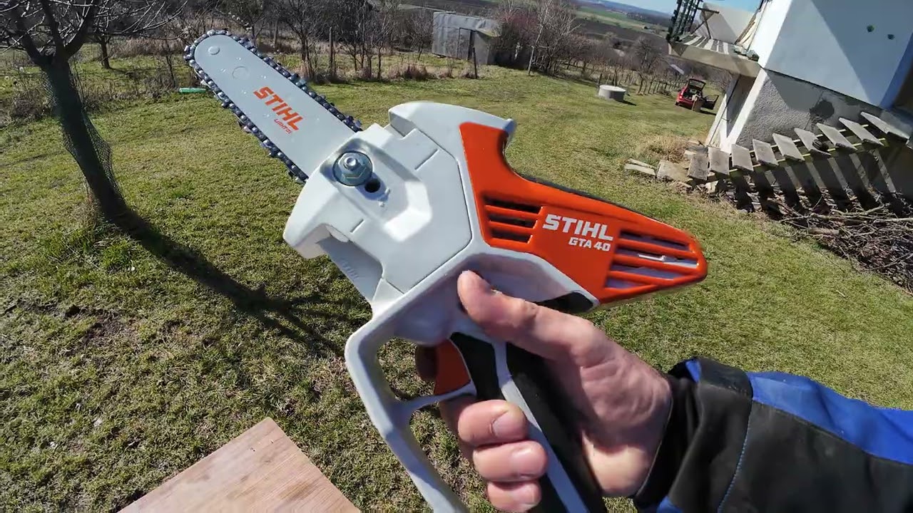 Srovnání akumulátorových pilek STIHL: GTA 26 vs. novinka GTA 40 🔋🪚Proč je rád používám? Radkův sad