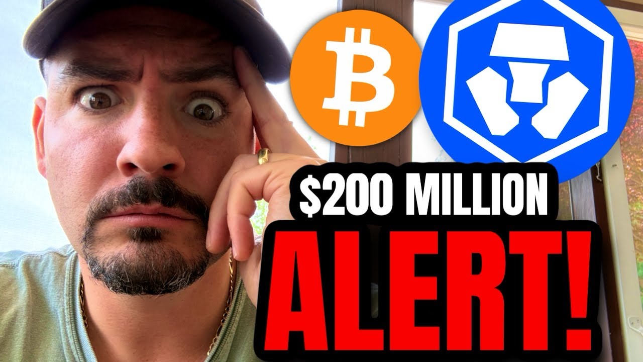 WHALE ALERT: $200 Millions Bitcoin Transfer To Crypto.com
