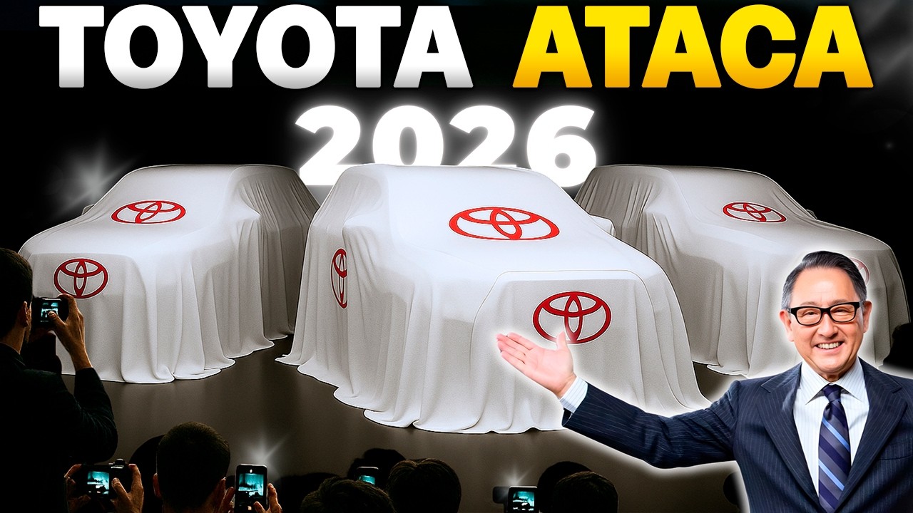 CONFIRMADO! Toyota Presenta sus AUTOS Modelo 2026 y ASUSTA a todo el Mercado