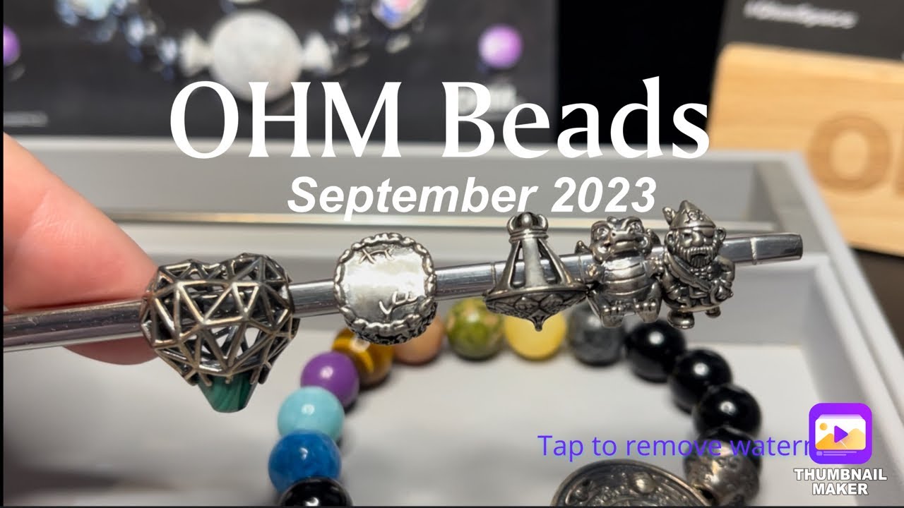 OHM beads | selections from September 2023 release