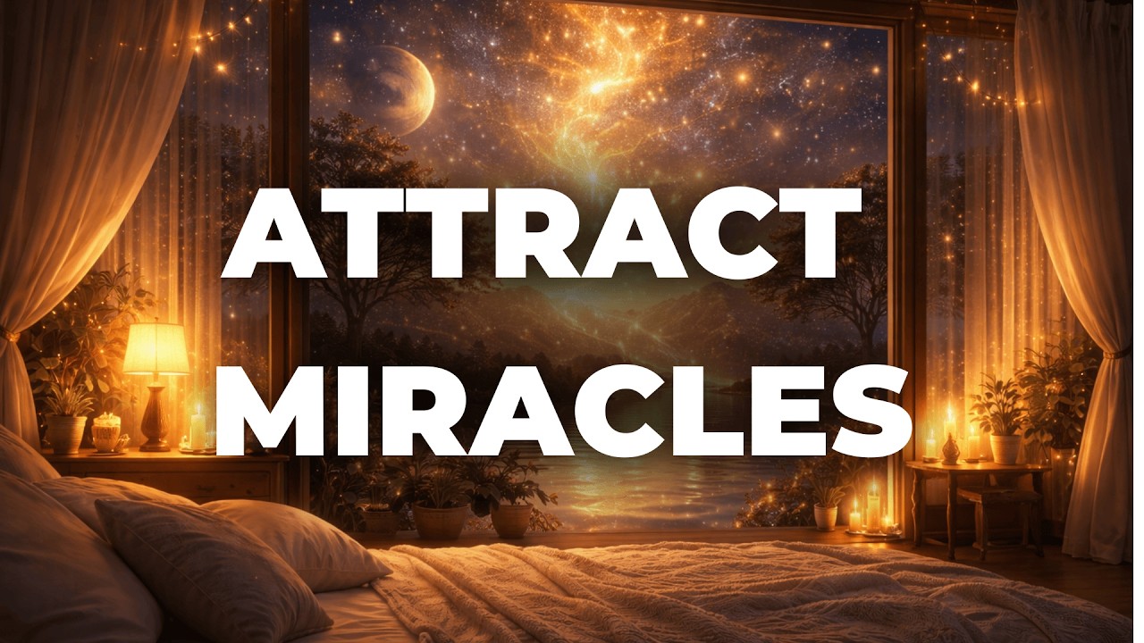 Guided Sleep Meditation to Manifest Your Desires & Attract Miracles