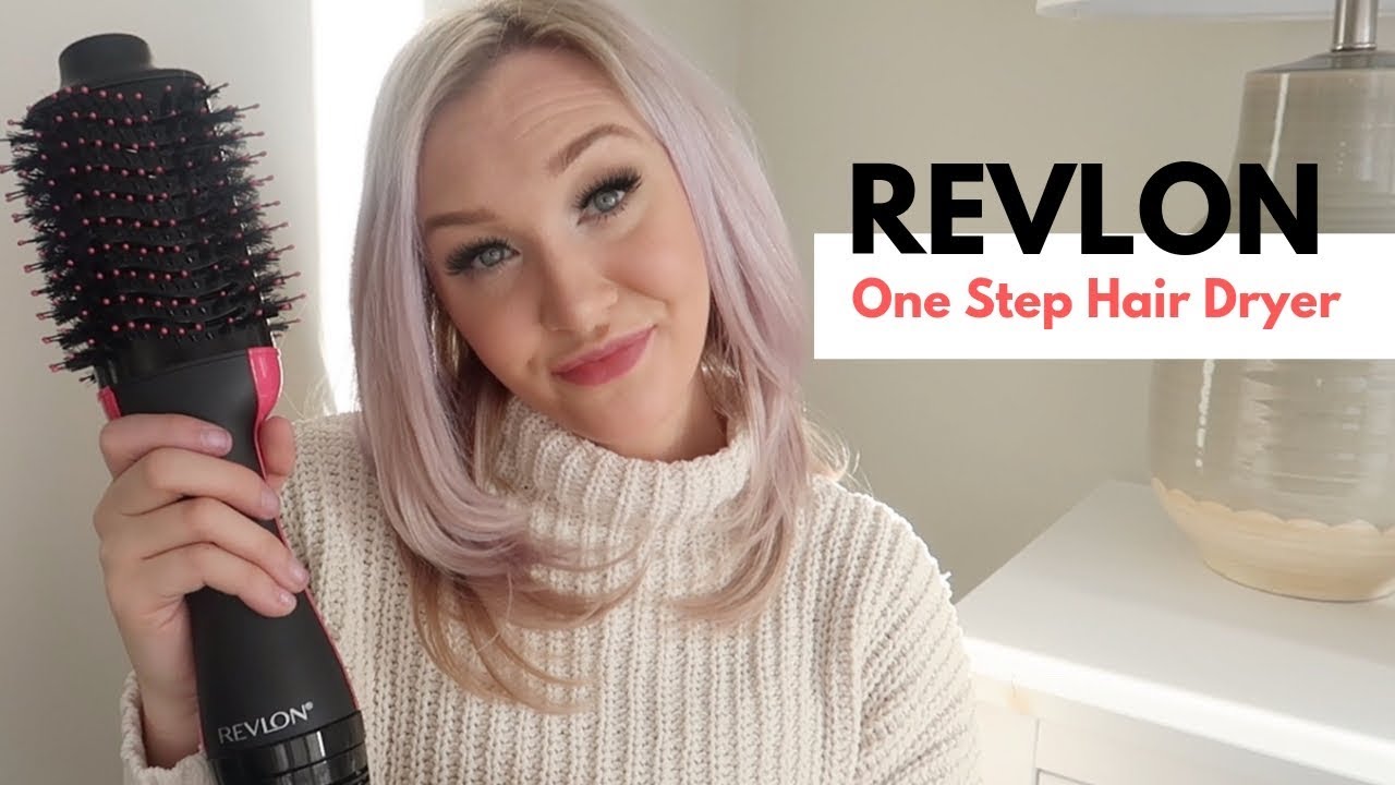 REVLON ONE STEP HAIR DRYER & STYLER REVIEW | GRWM | Laura-Lee