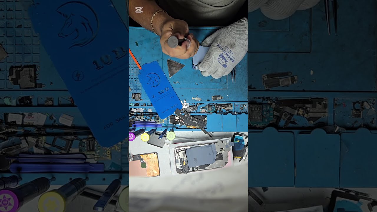 Samsung galaxy Z flip 6 display replacement...timelapse...#flip6 #smartphone 