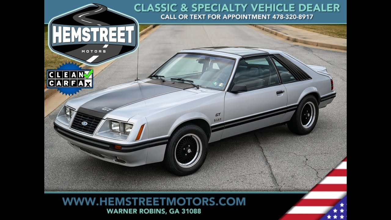 1984 Ford Mustang GT TTOP RARE ALL ORIGINAL