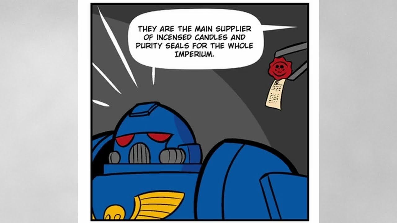 Would You Do It For A Purity Seal ? | Warhammer 40k Comic Dub