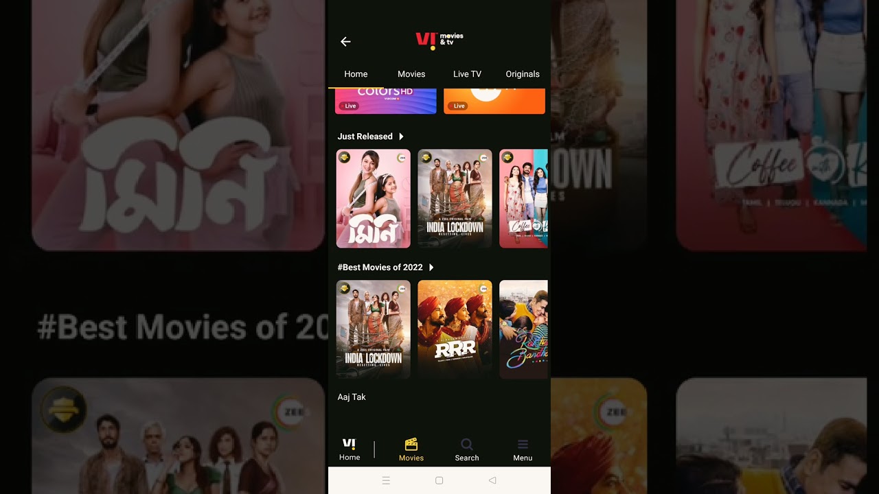HOW TO WATCH FREE MOVIE ON VI APP