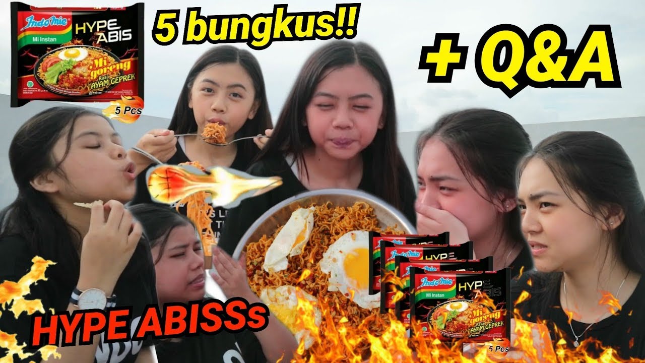 Mukbang Mie Ayam Geprek Hype Abis!! + Q&A