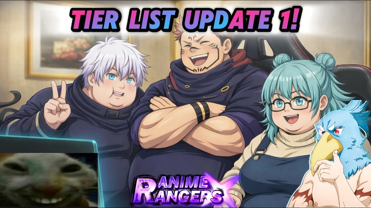 TIER LIST ANIME RANGERS! (Update 1) | Explicando todos bonecos novos, farm de traits e muito mais!