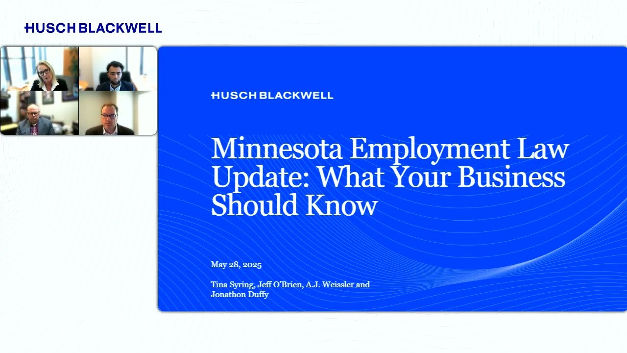 Minnesota Employment Law Update: What Your Business Should Know