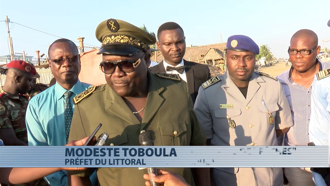 Modeste Toboula donne un dernier avertissement aux occupants de la route des pêches