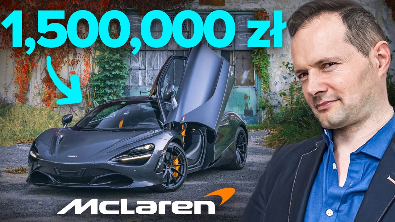 Mclaren 720s, czyli przyjemniaczek za 1,5 mln!