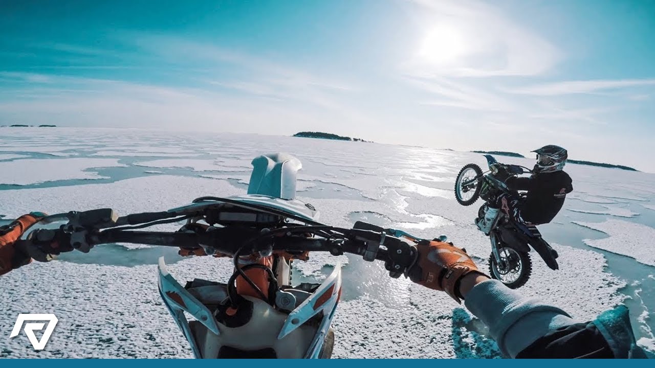Enduro On The Ice.