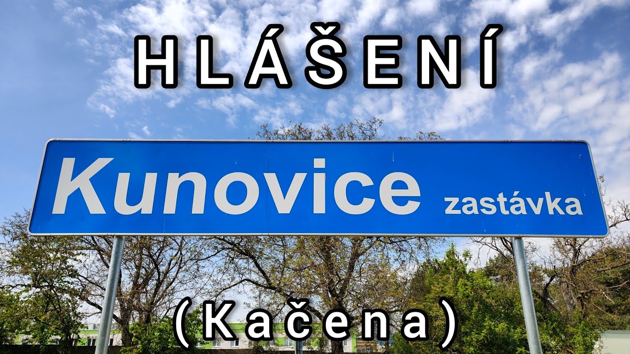 Hlášení - Kunovice zastávka [INISS]