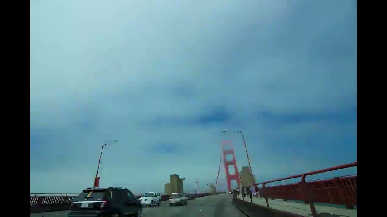 10 timelapse Crossing the Golden Gate