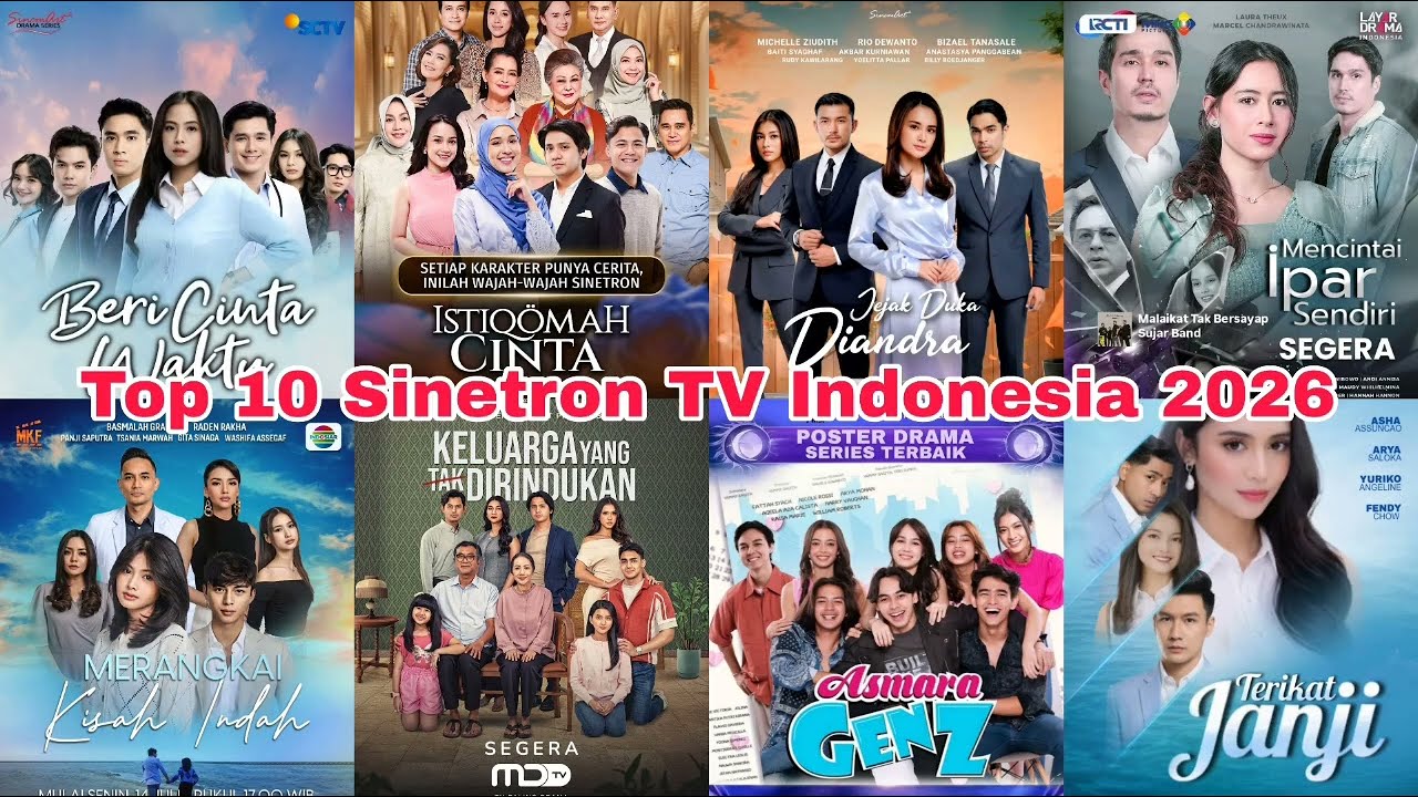 Top 10 Sinetron TV Indonesia 2026 