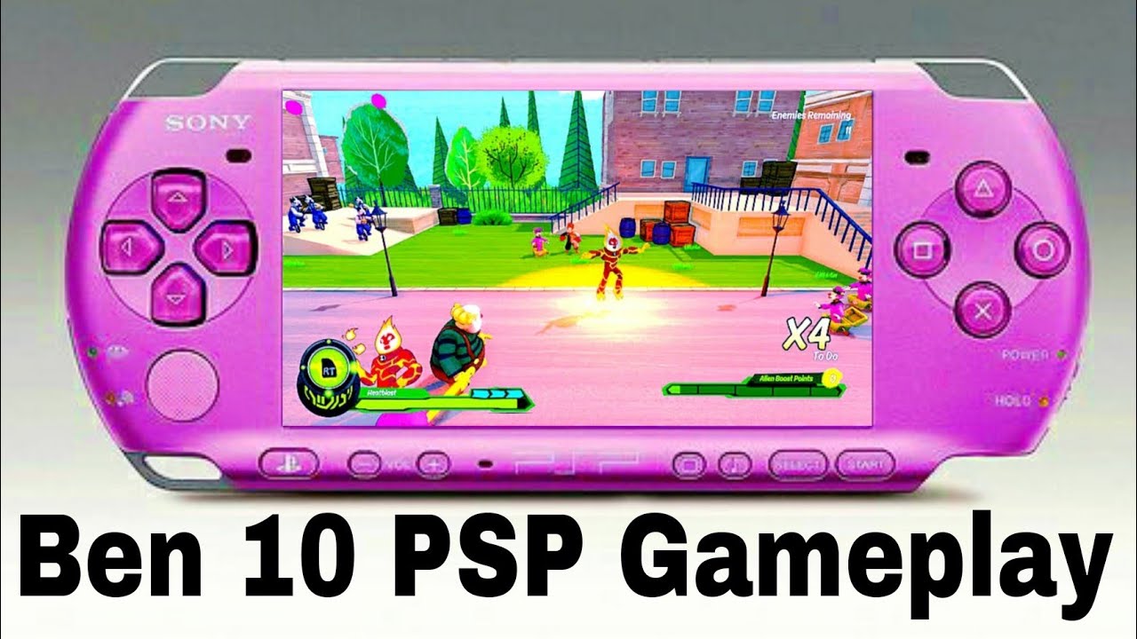 Ben 10 PSP gameplay
