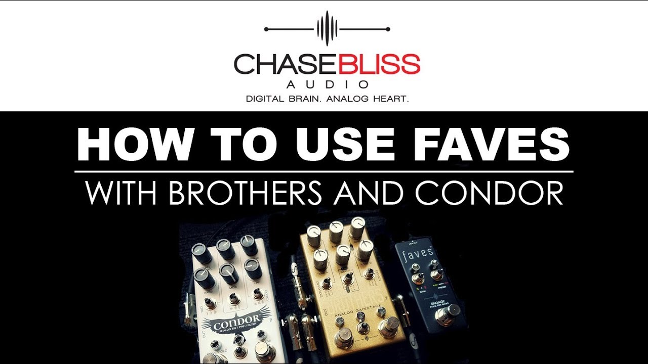 How To Connect Faves With Condor And Brothers