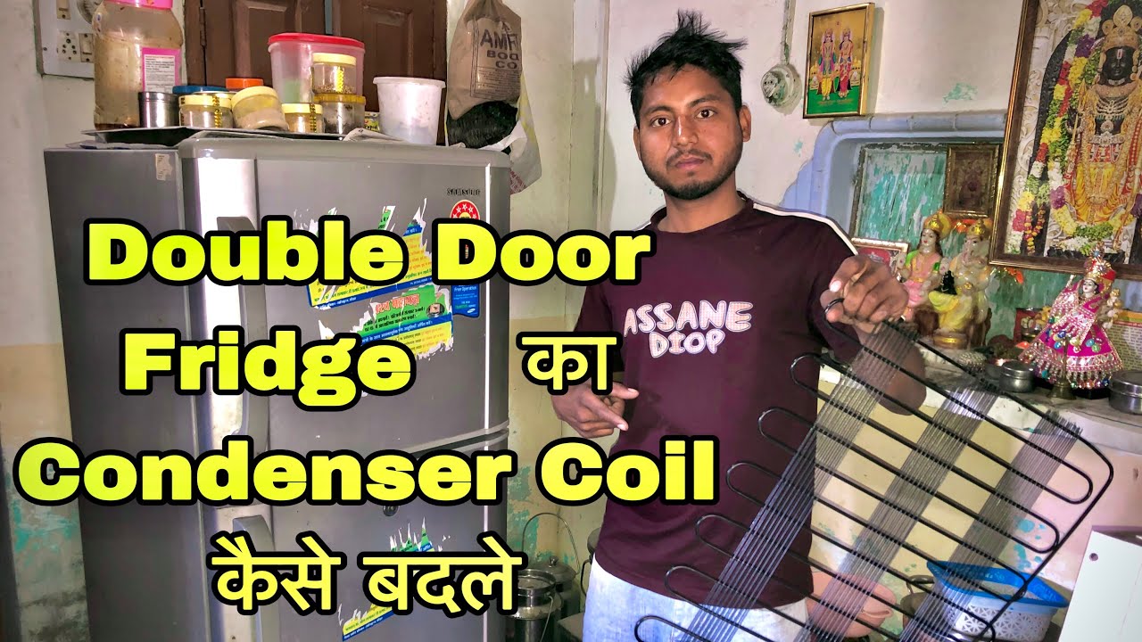Double door fridge ka condenser coil change kaise Karen | leakage Check | social electrical