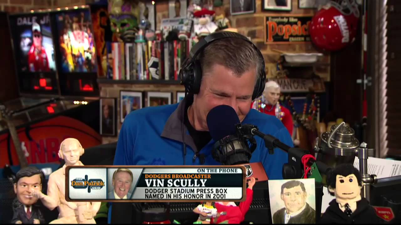Vin Scully on the Dan Patrick Show (Full Interview) 7/01/14