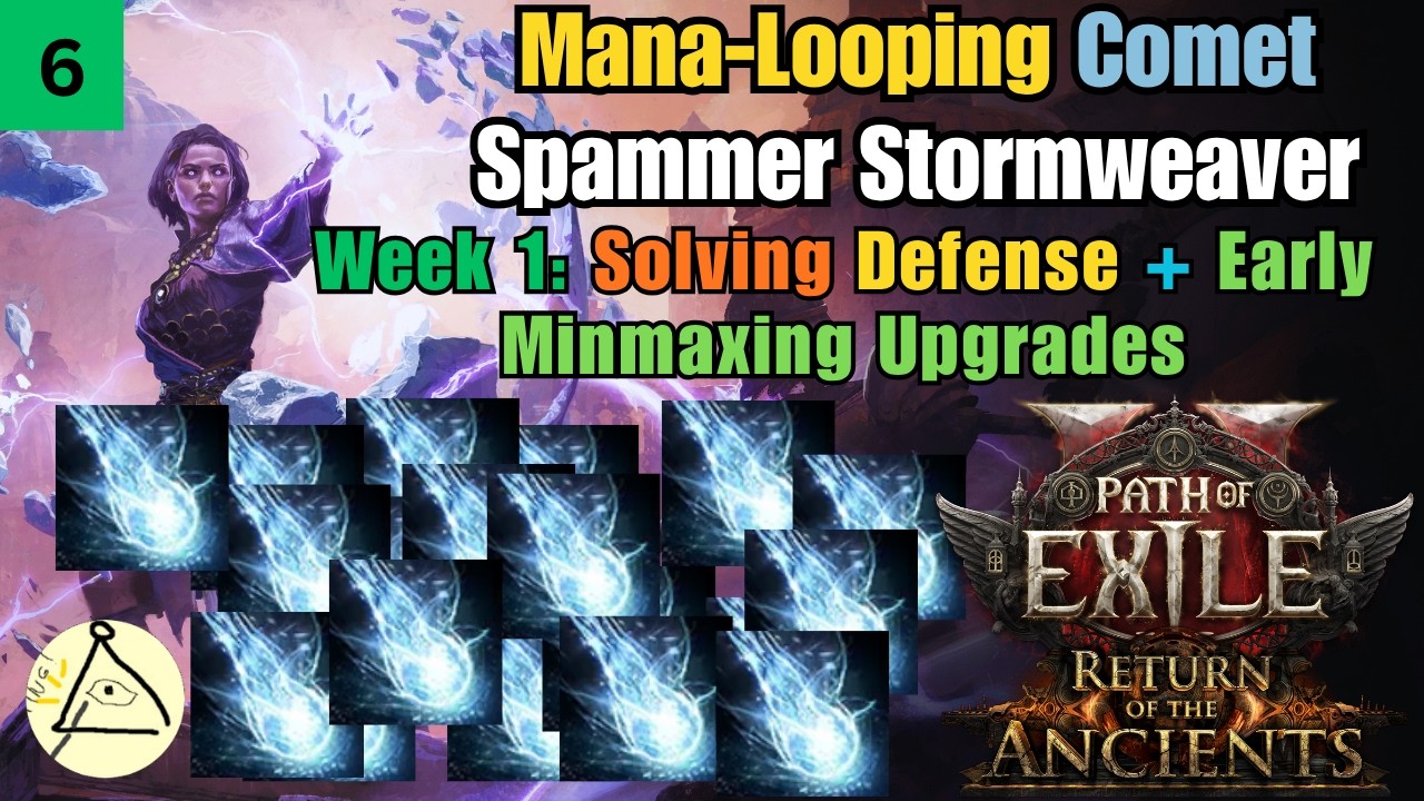 [POE2 0.5] Mana-Loop Comet Spam Stormweaver - Day 8: Finally Solving Defenses + Minmaxing Time