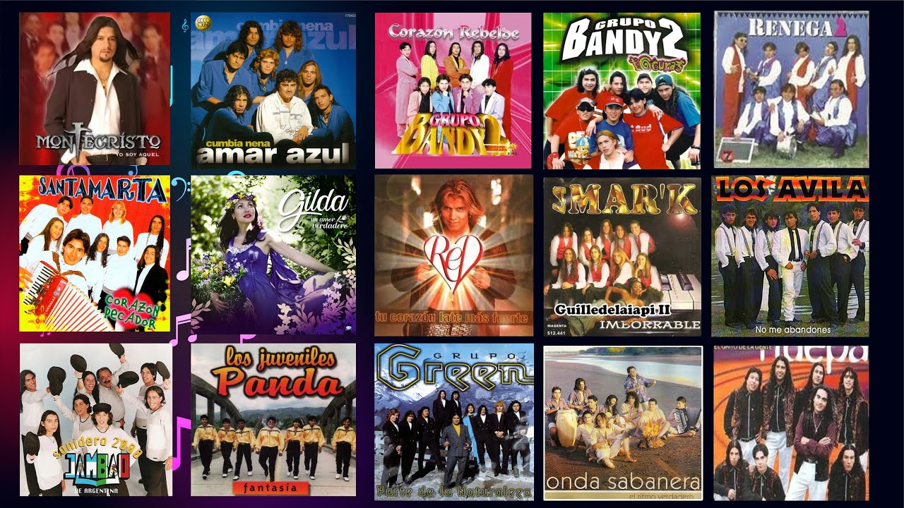 Retrocumbias del recuerdo 90
