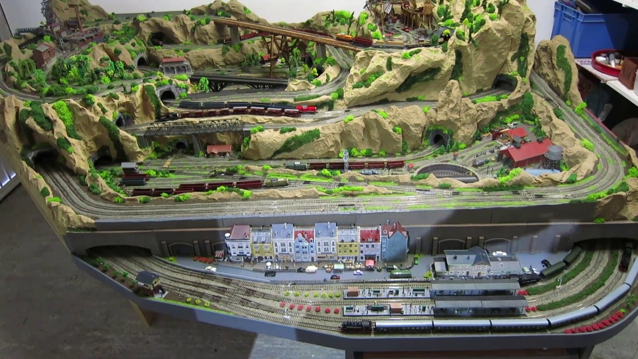 mise en route reseau modelisme ferroviaire échelle N partie 2
