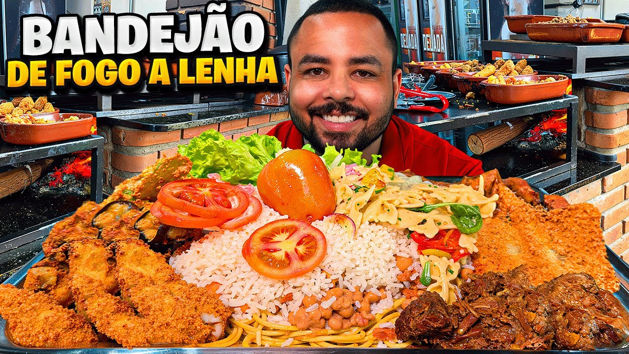 DESAFIO IMPOSSÍVEL  *Bandejão Gigante de Fogo à Lenha